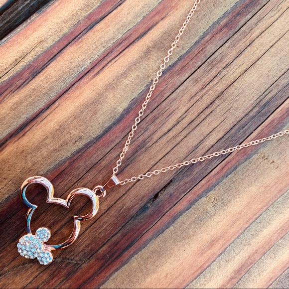 ROSE GOLD Crystal Mickey GIFT SET - Picture 2 of 6